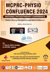 MCPRC-PHYSIO CONFLUENCE 2024 NATIONAL PHYSIOTHERAPY CONFERENCE